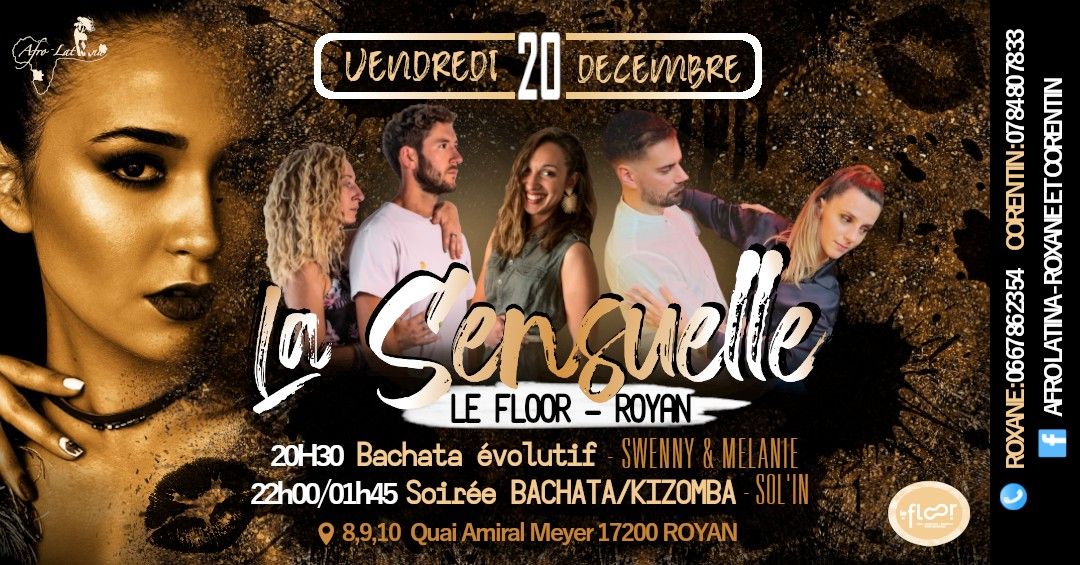 LA SENSUELLE au Floor \u00e0 ROYAN \/ Vendredi 20 D\u00e9cembre