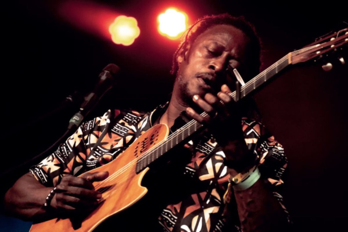 Habib Koite, Aly Keita, Lamine Cissokho at Somerville Theatre