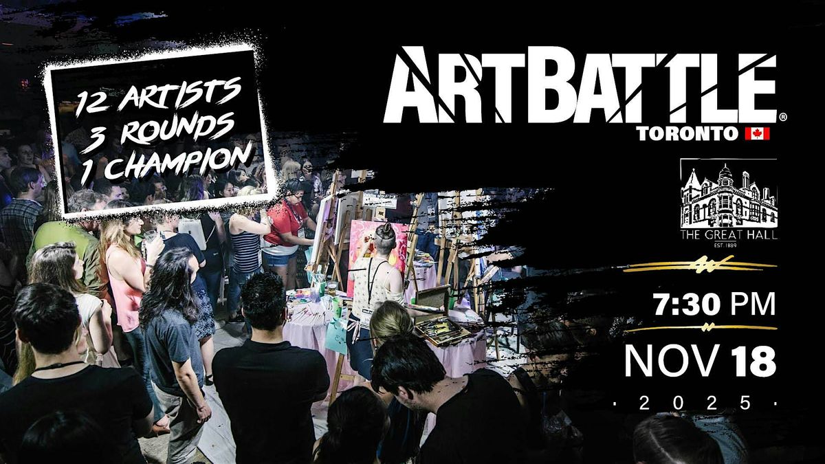 Art Battle Toronto - November 18, 2025