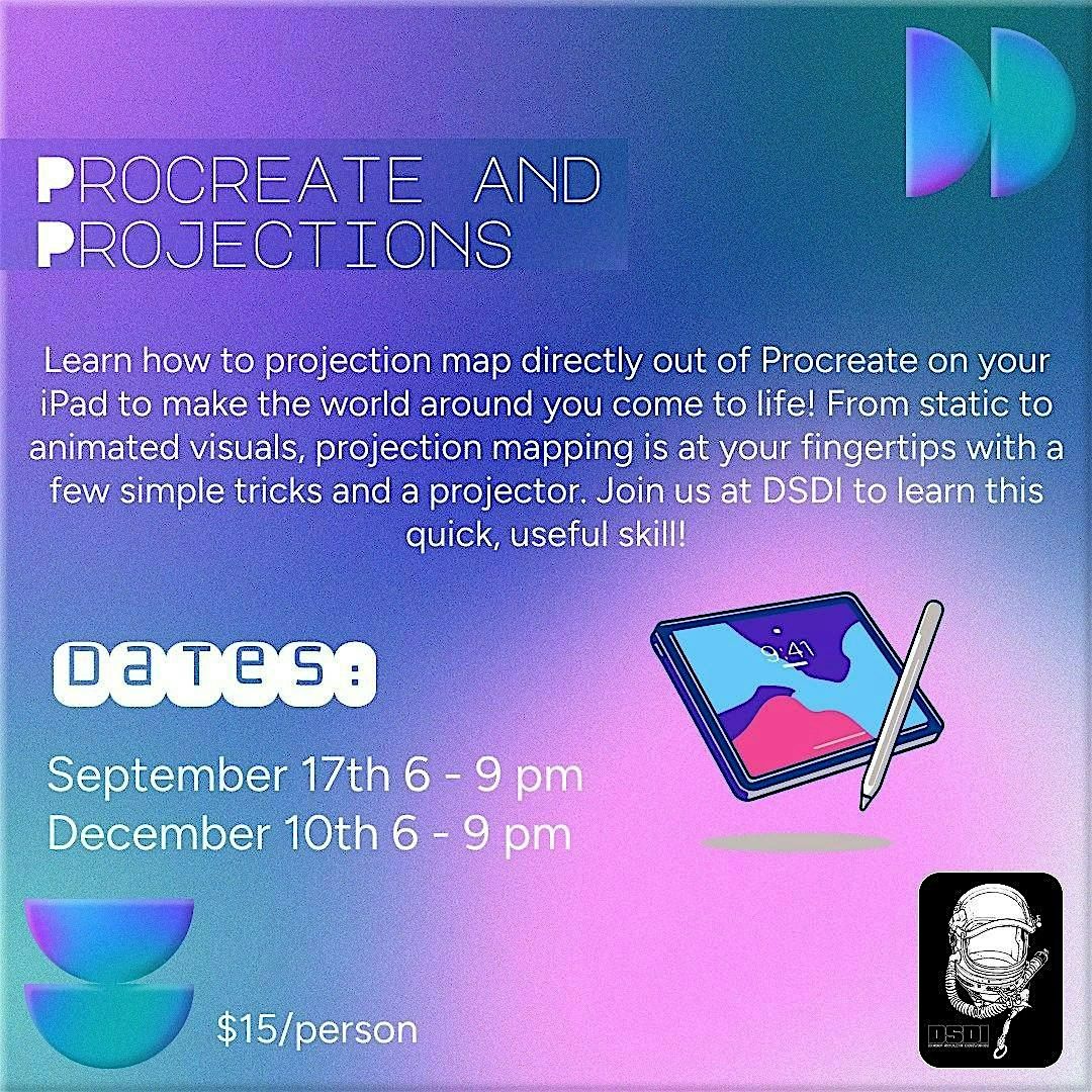 Procreate and  Projections