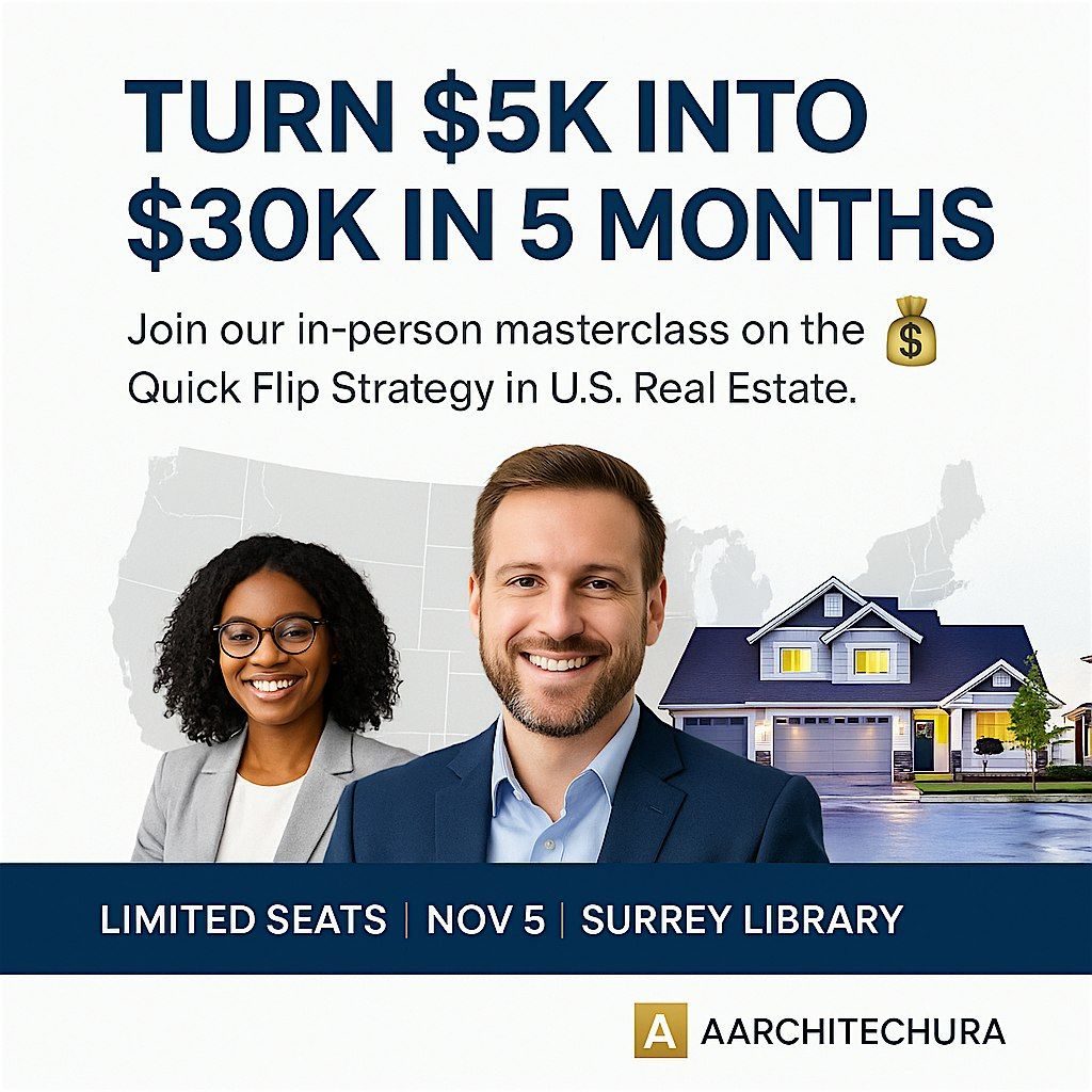 Learn How to make a $30K - $60K From a $5K-$20K Investment