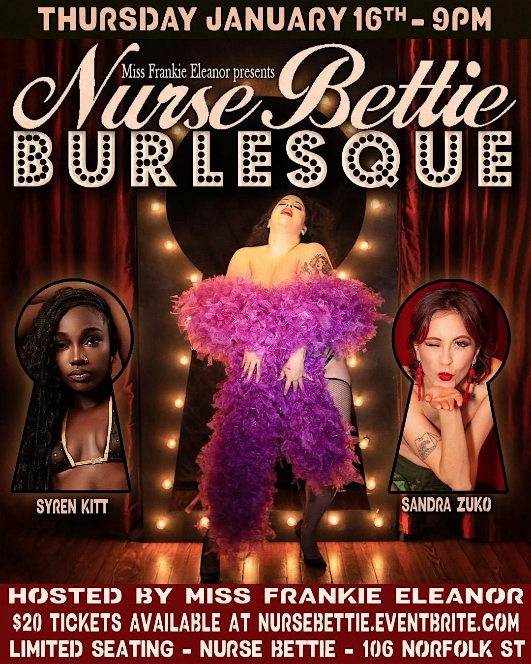 Nurse Bettie Burlesque Show