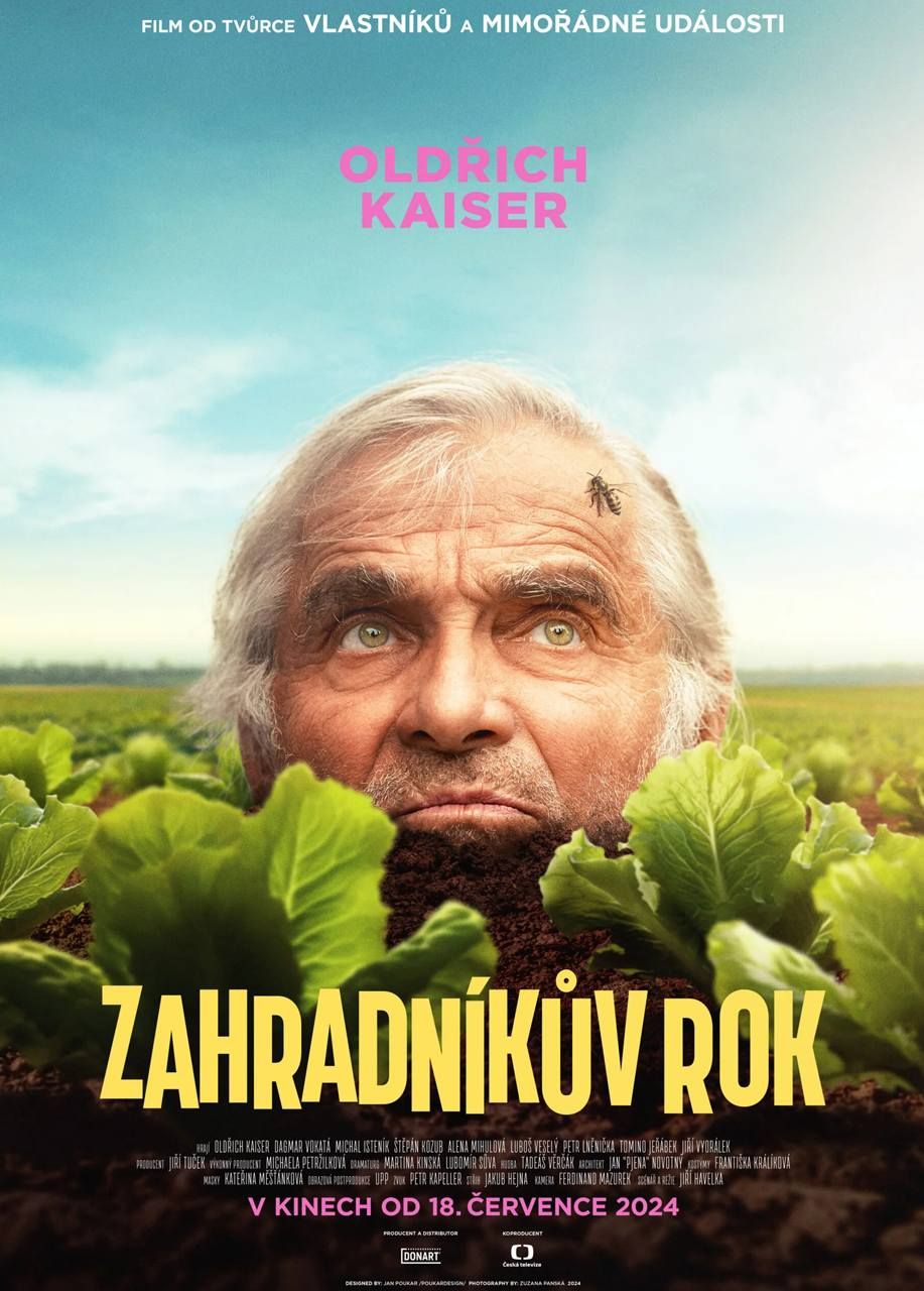 FILM - ZAHRADN\u00cdK\u016eV ROK - v hl. roli Old\u0159ich Kaiser a D\u00e1\u0161a Vokat\u00e1