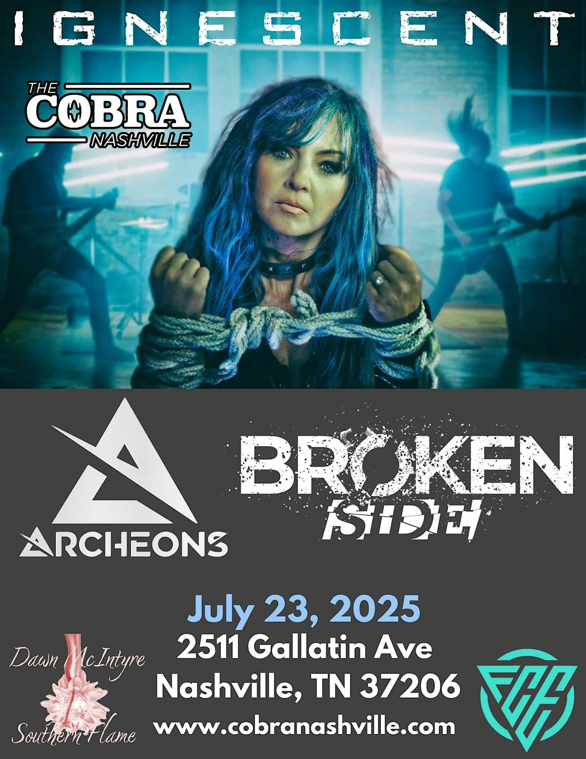 Venue: Ignescent | Archeons | Broken Side