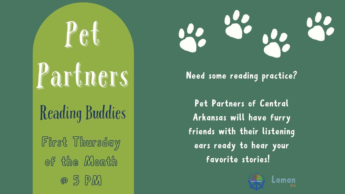 Pet Partners: Reading Buddies