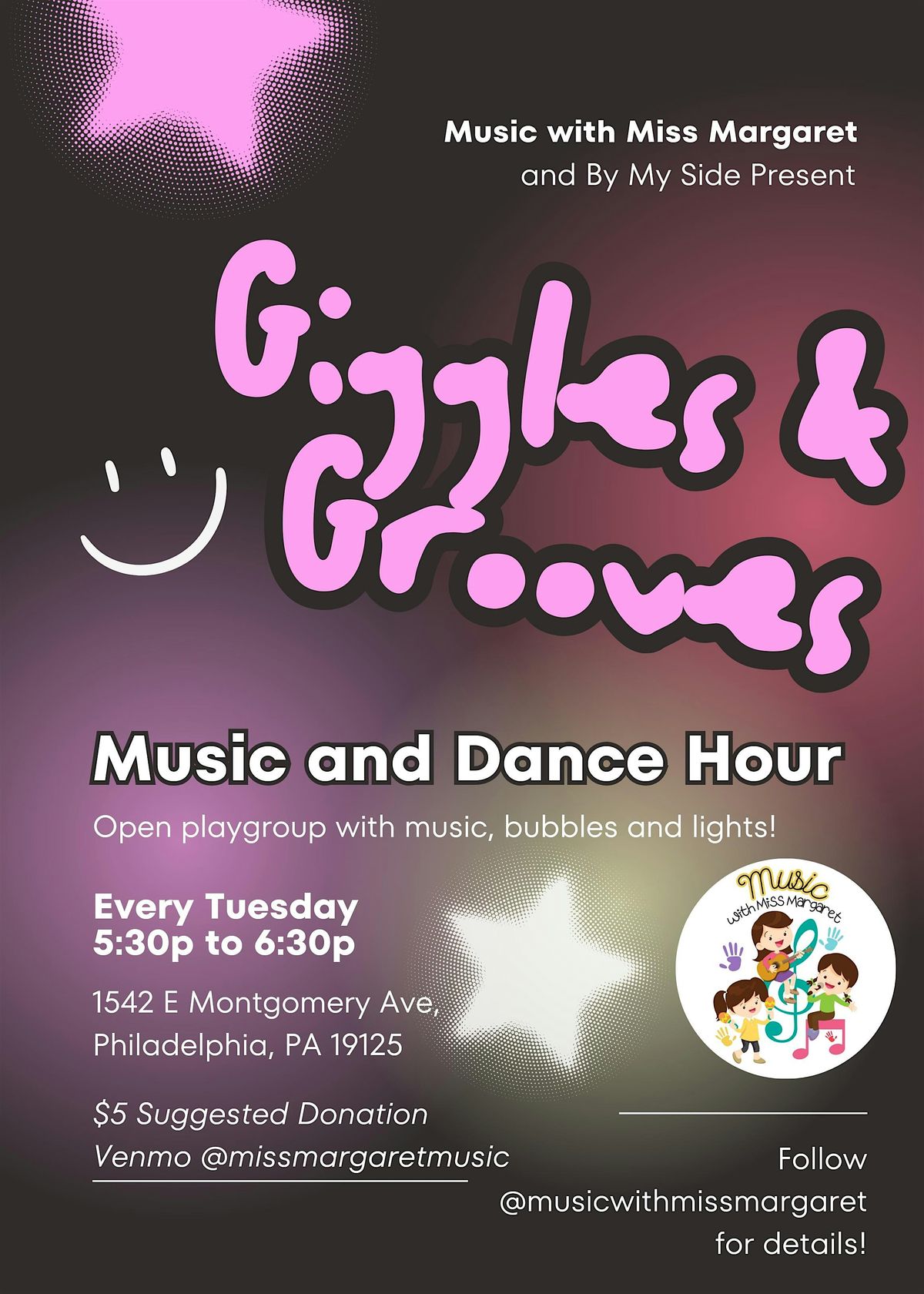 Giggles and Grooves: Fishtown's Weekly Dance Party Playgroup