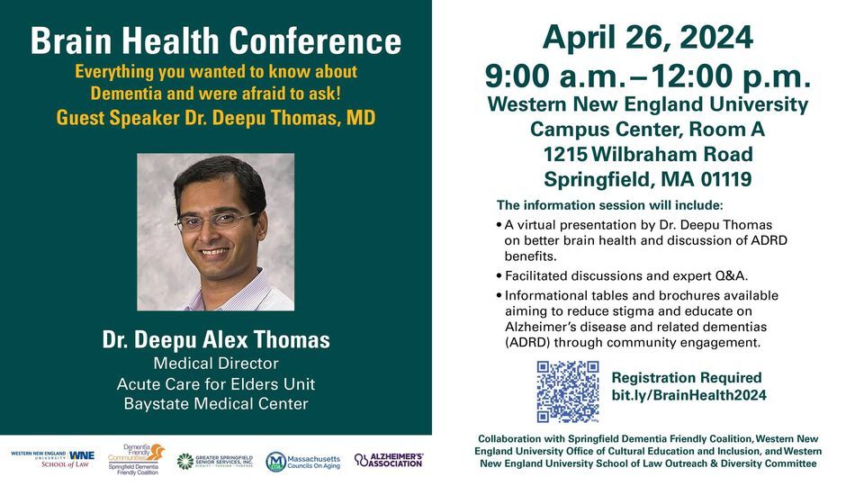 Brain Health Conference - Friday, April 26, 2024