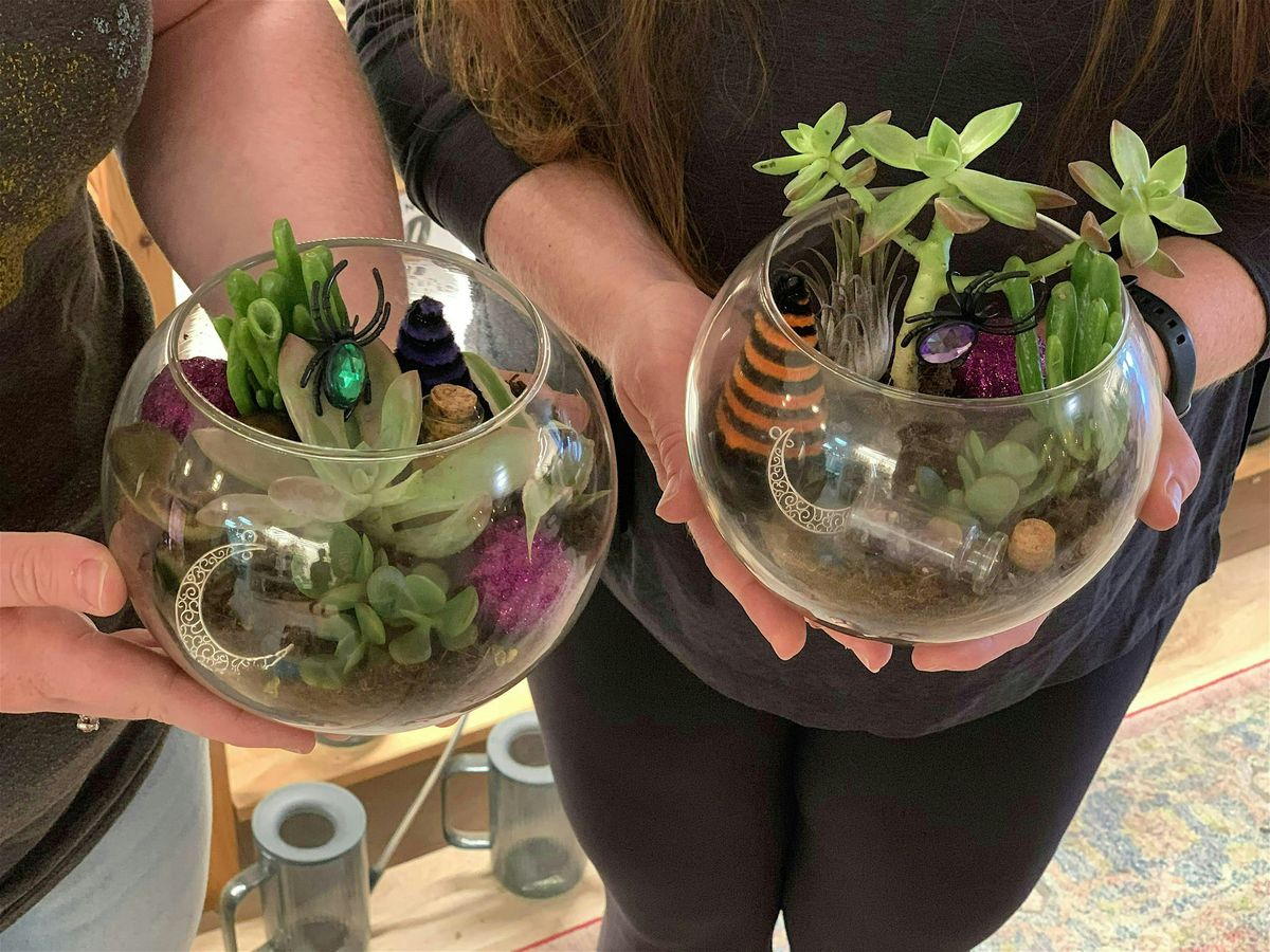 Hocus Pocus Terrarium Making Class