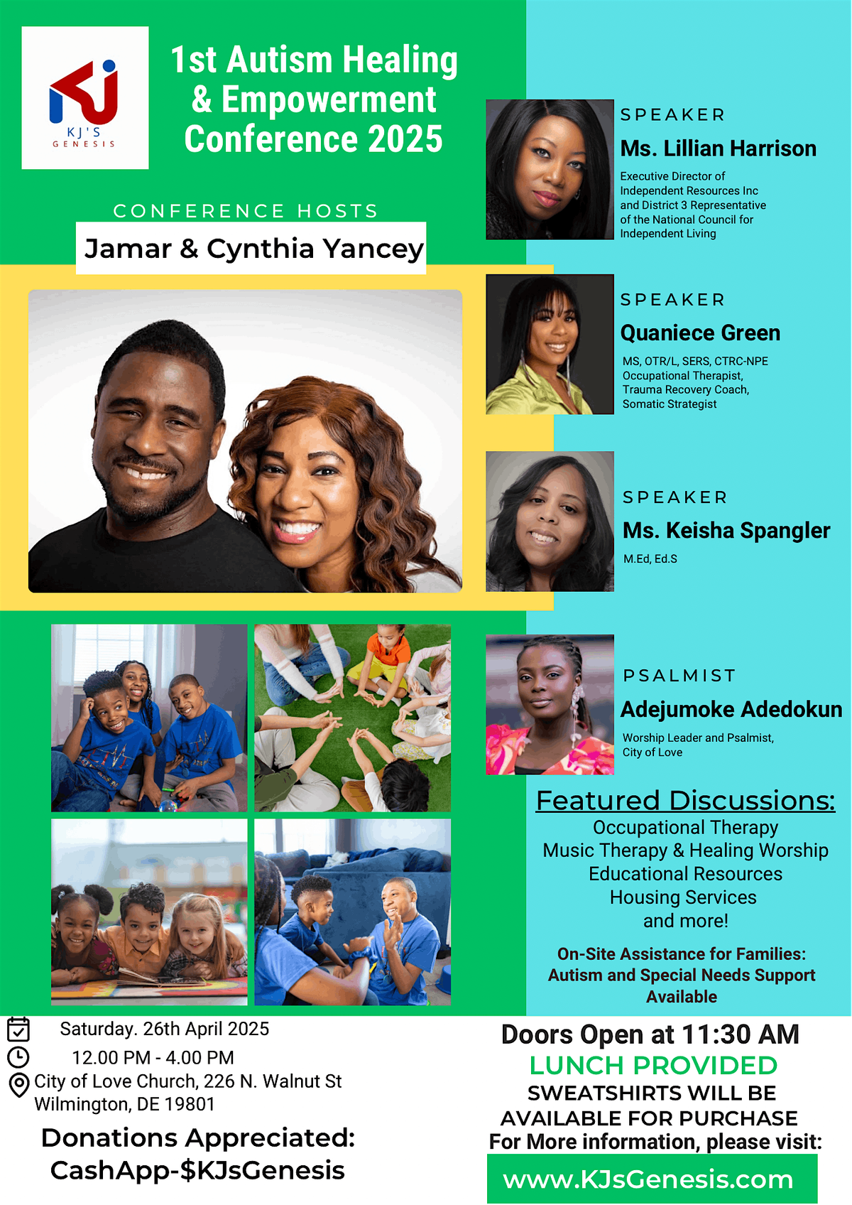 KJ\u2019s Genesis Inc 1st Annual Autism Healing & Empowerment Conference 2025