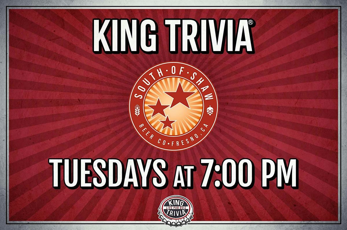 Trivia Night at South of Shaw Beer Company