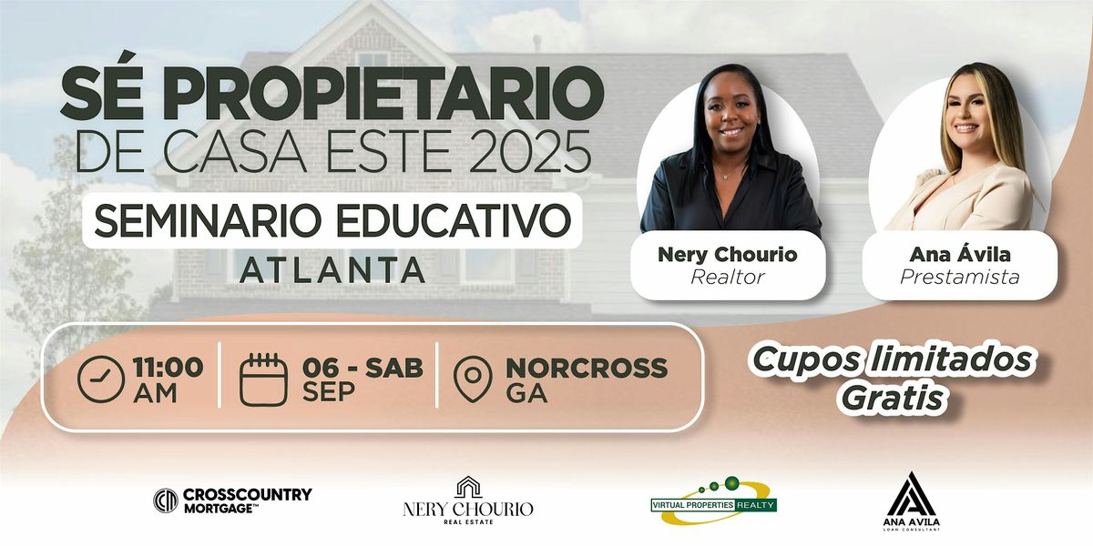 S\u00e9 propietario de casa este 2025  #Atlanta