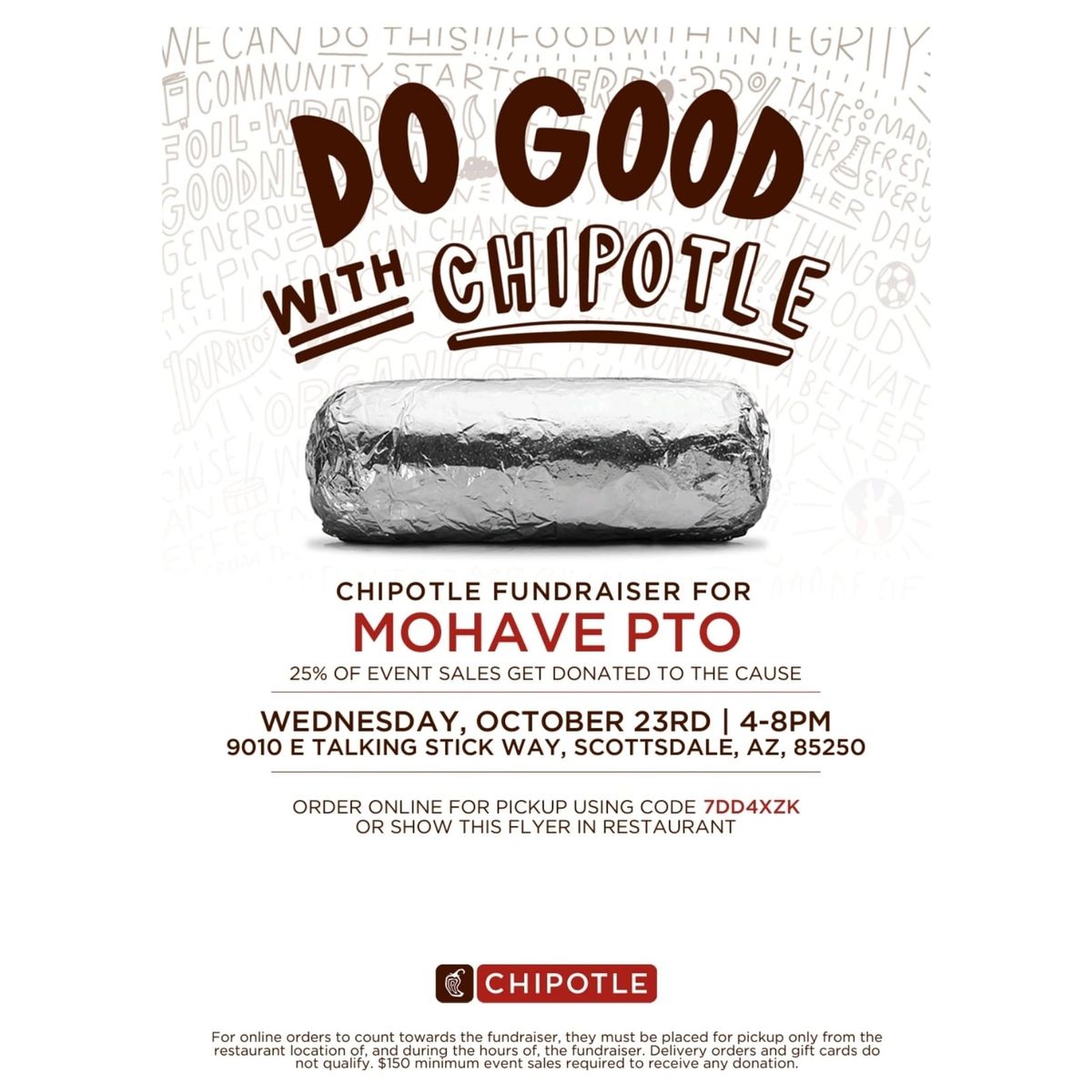 Mohave Night at Chipotle