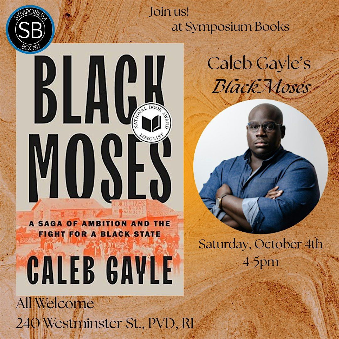 Author Event! Caleb Gayle's "Black Moses"