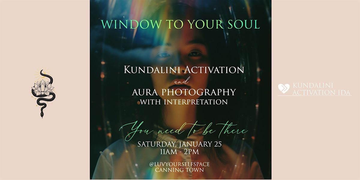 IDA  Kundalini Activation & Non-duality and Aura Photography.