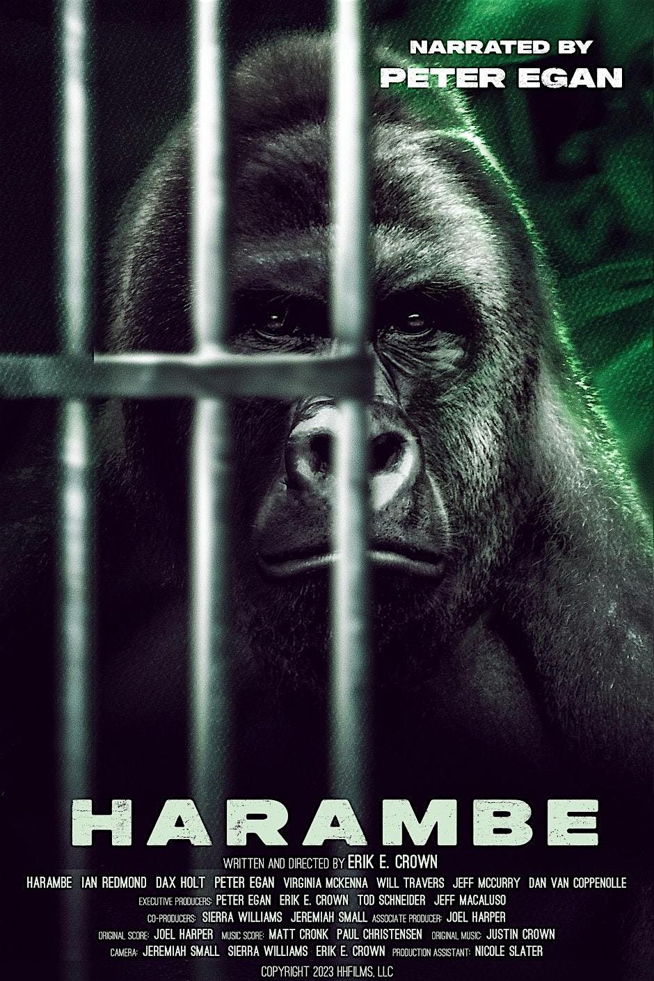 Dinner and Film Screening: HARAMBE