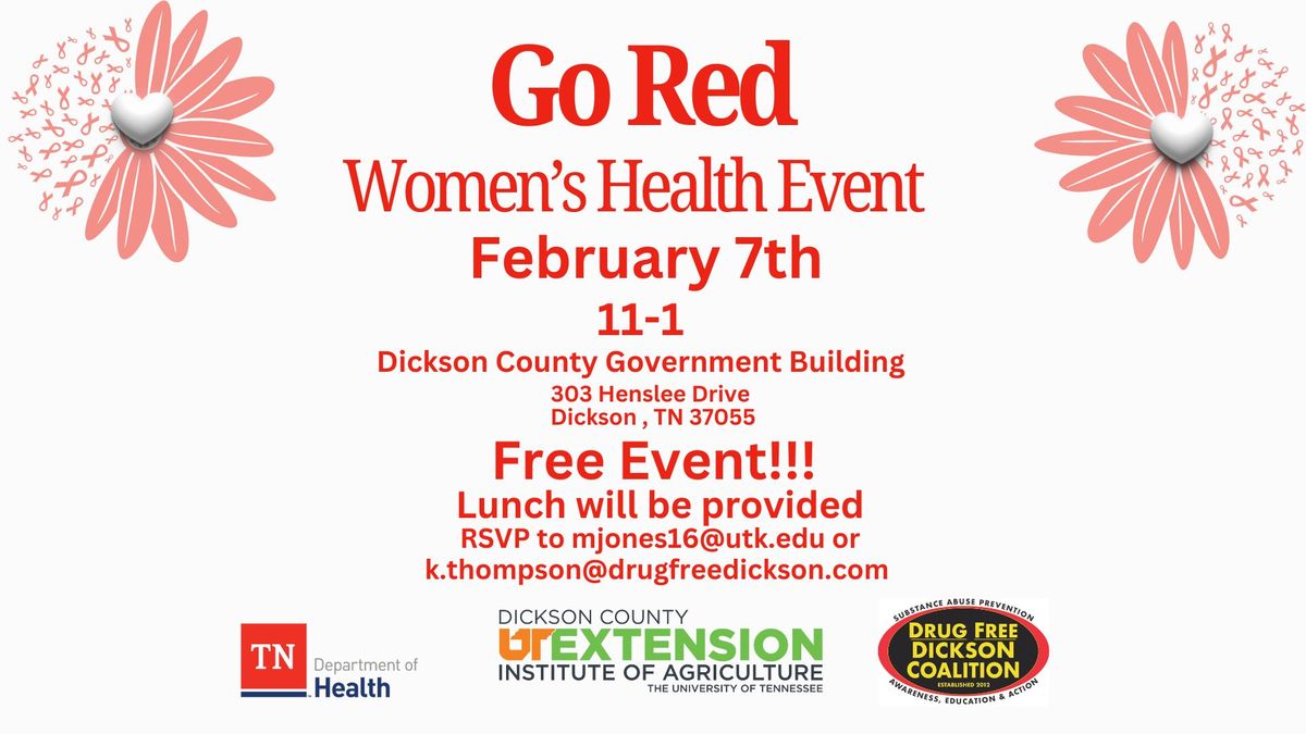 Go Red Women's Health Event