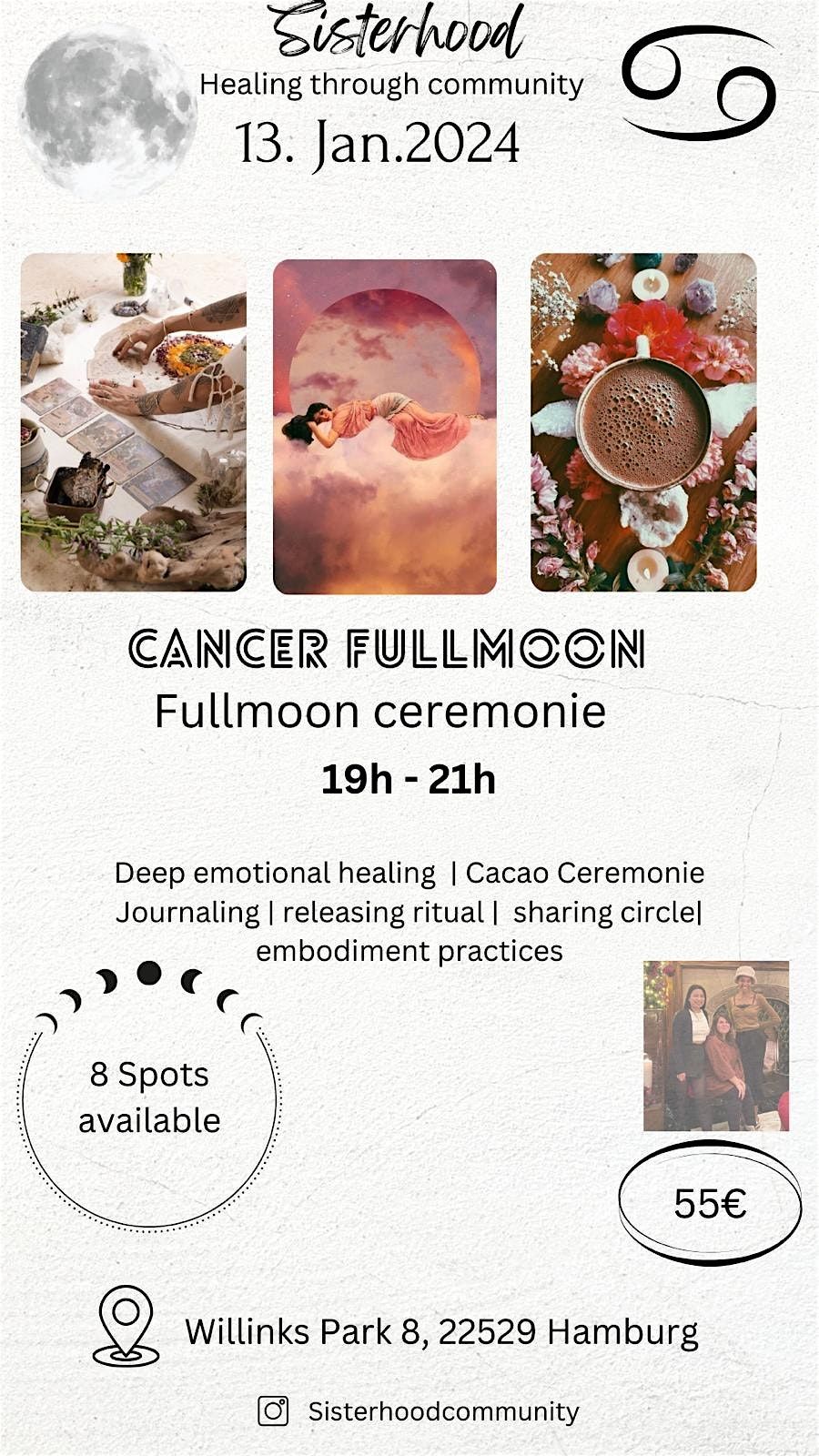 Cancer Full Moon Ceremony