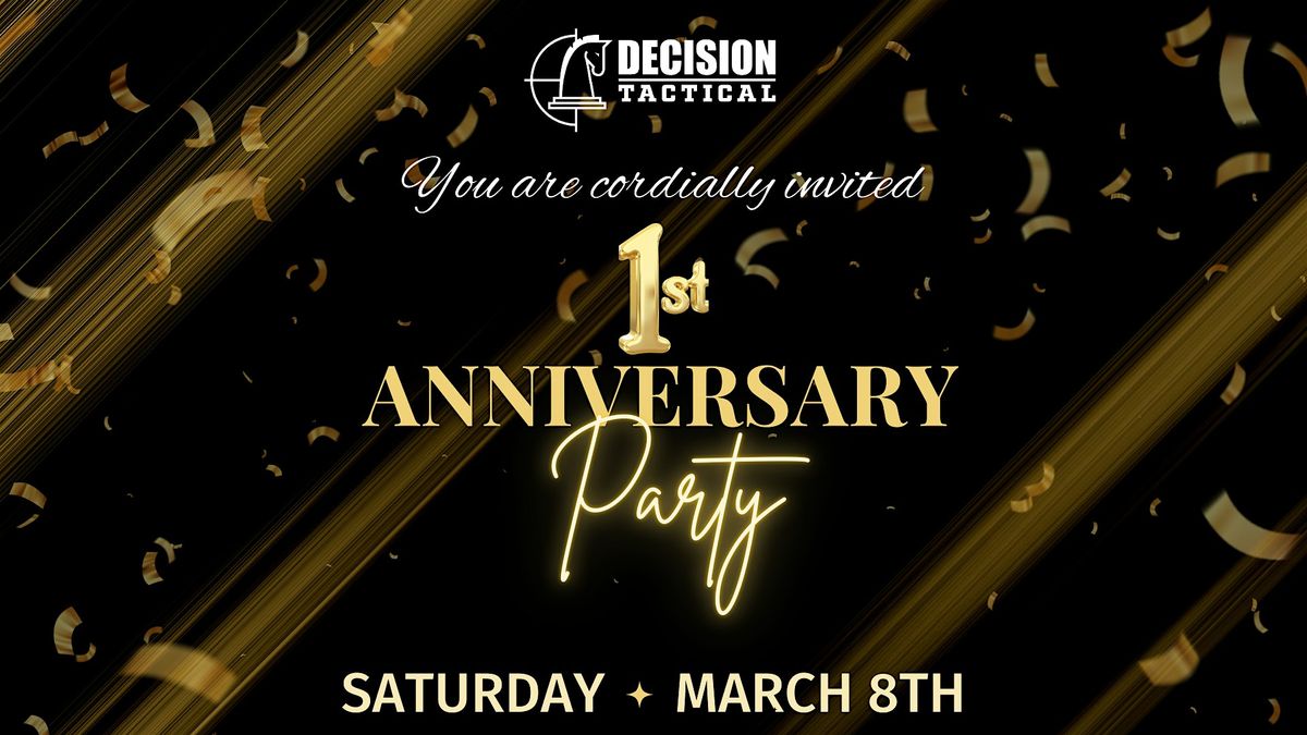 1st Anniversary Party