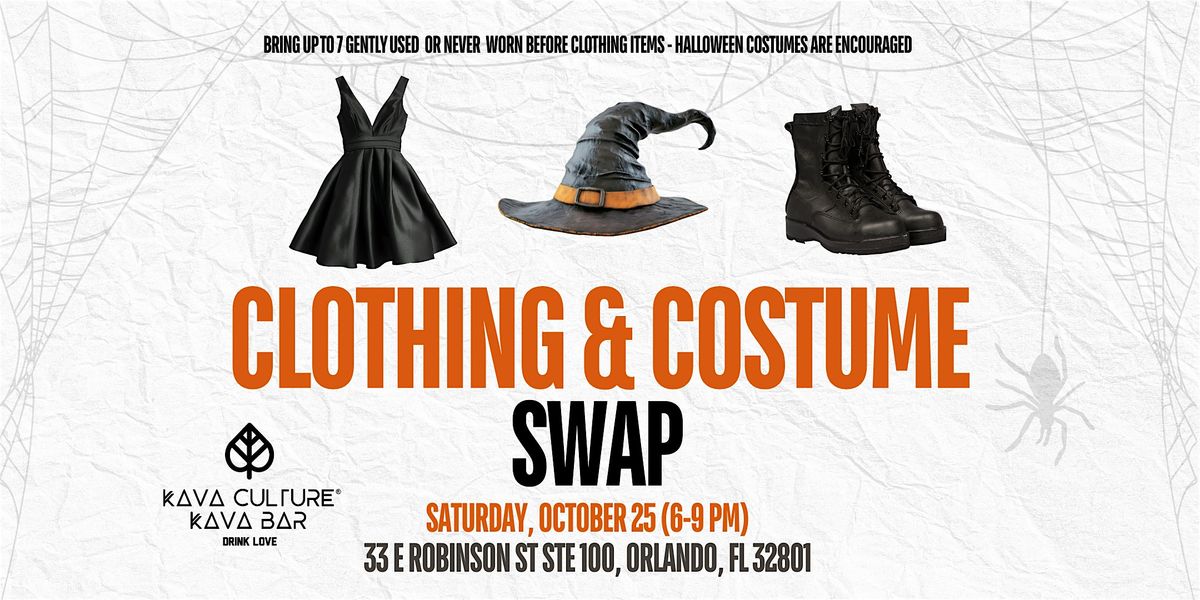 Kava Culture Downtown Orlando Clothing & Costume Swap