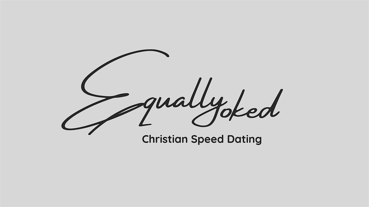 Equally Yoked Christian Speed Dating \u2014 Taylor at DownRiver Church