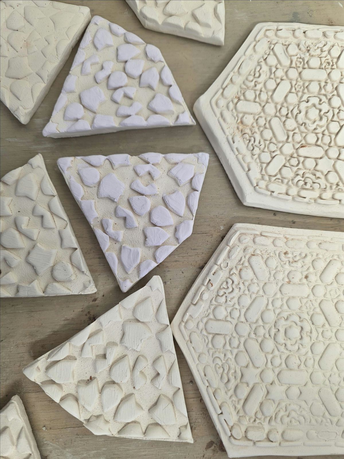 Ceramic tile making