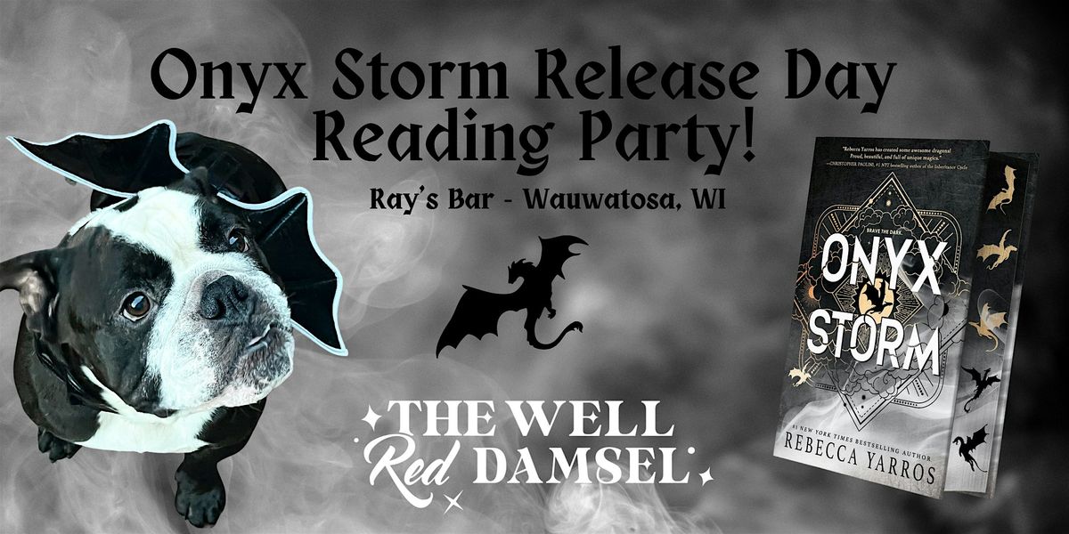 MKE Onyx Storm Release Day Reading Party