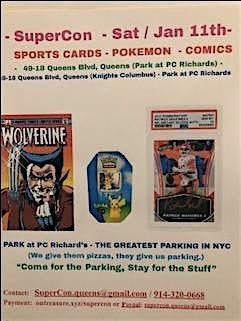 SuperCon : Sports Cards - Pokemon - Comics