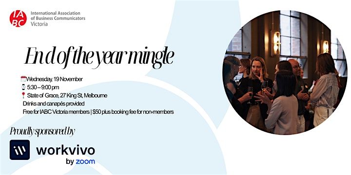 IABC Victoria End-of-Year Mingle & Quills