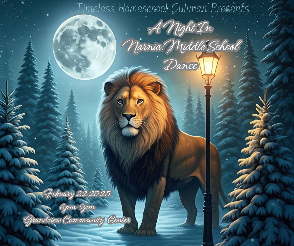 A Night in Narnia Middle School Formal