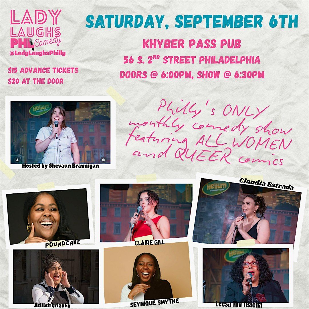 Lady Laughs PHL Comedy at Khyber Pass Pub