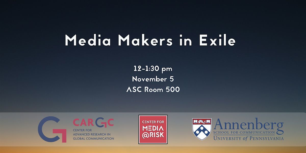 Media Makers in Exile