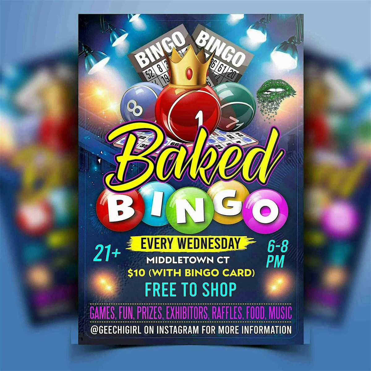 Baked BINGO Game night
