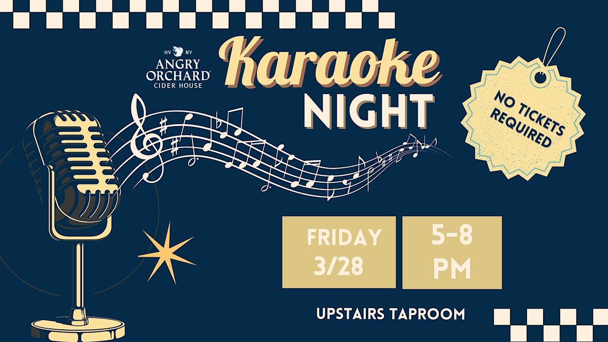 Karaoke Night at Angry Orchard