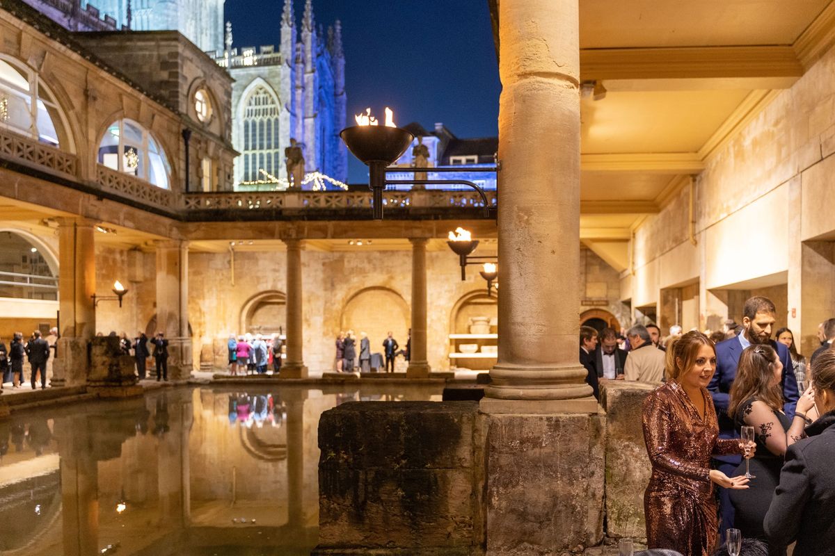 Christmas Party Night at the Roman Baths & Pump Room