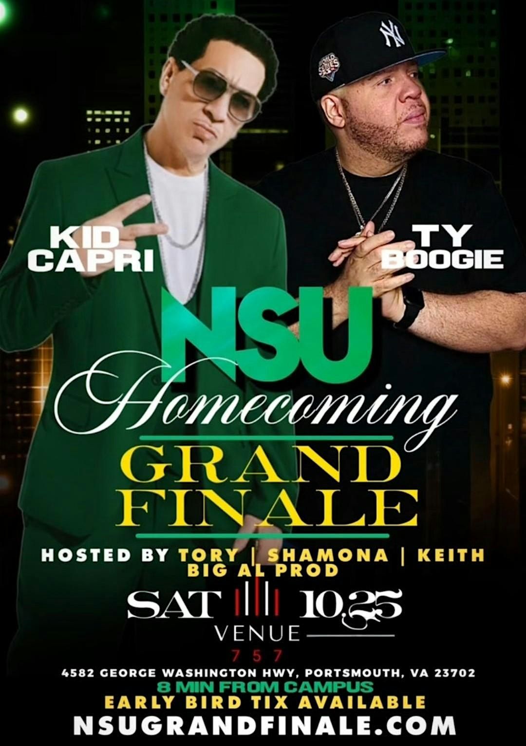 NSU Homecoming Grand Finale