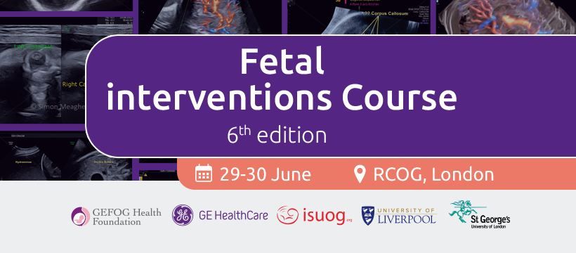 Onsite & Virtual Fetal interventions Course, 6th edition