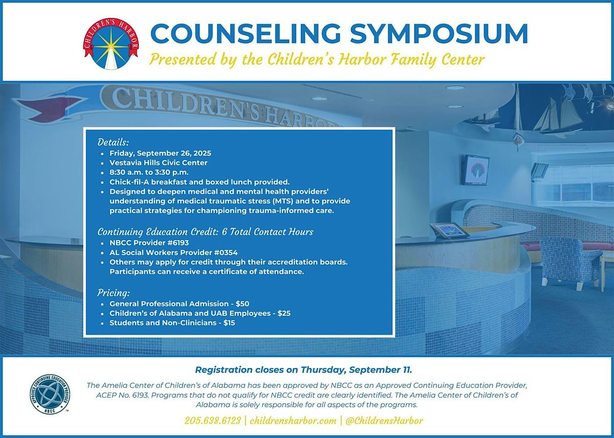 Children's Harbor Counseling Symposium