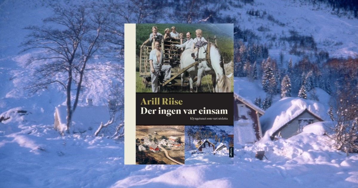 Boklansering Bergen: Der ingen var einsam. Arill Riise fortel om klyngetunet p\u00e5 Riise