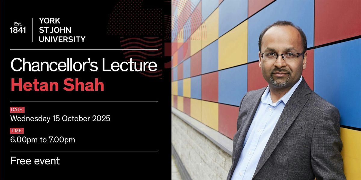 Chancellors Lecture - Hetan Shah