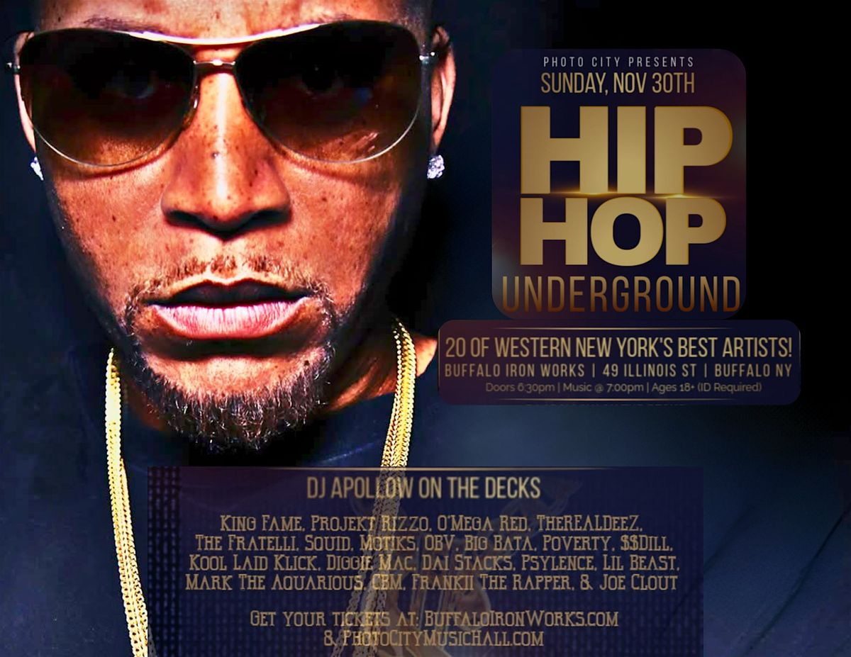 Hip Hop Underground: O\u2019Mega Red Live at Buffalo Iron Works