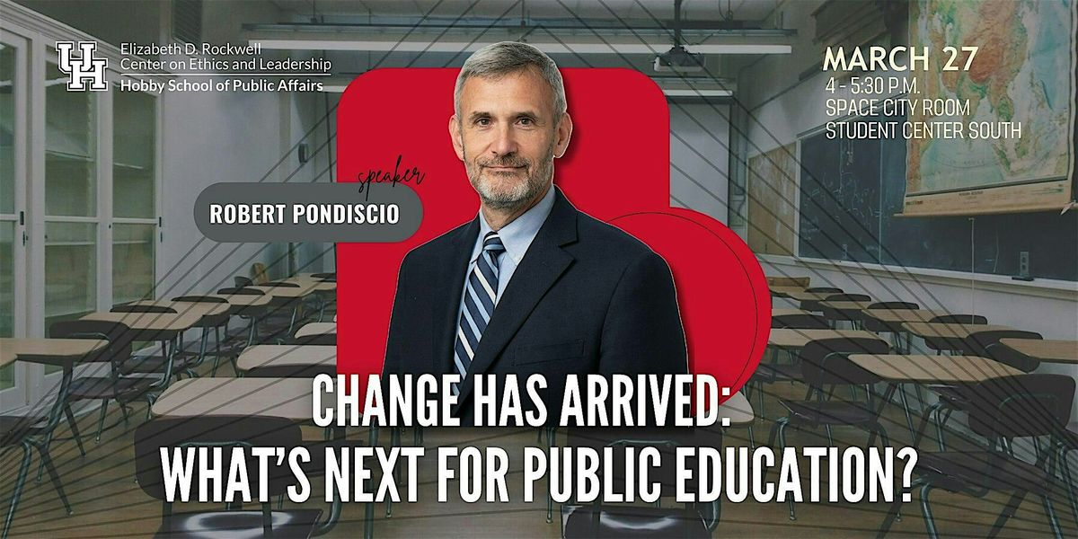 Change has arrived. What's Next for Public Education?