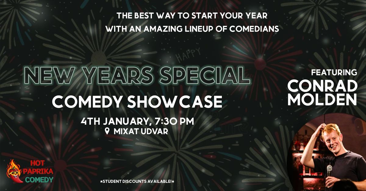 New Years Comedy Showcase Featuring Conrad Molden