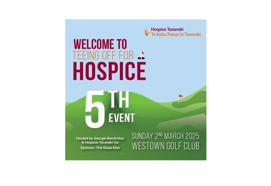 Teeing off for Hospice 2025 - our 5th event celebration