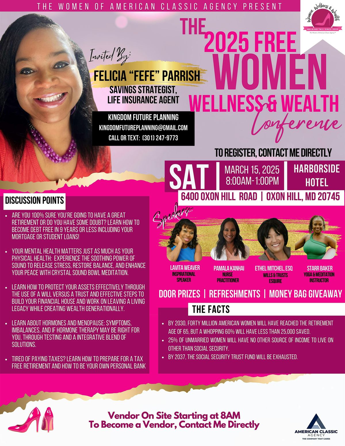 Free Women Wellness & Wealth Conference