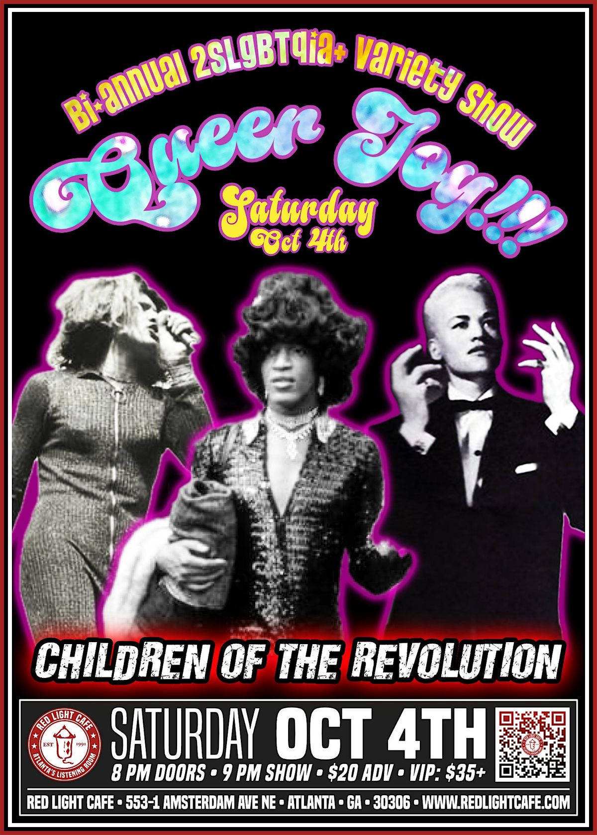 Queer JOY! The BI-Annual 2SLGBTQIA+ Variety Show
