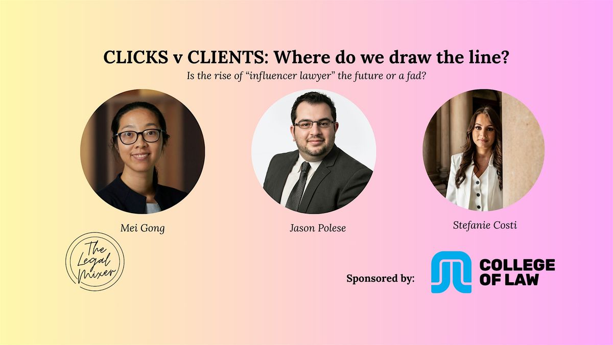 CLICKS v CLIENTS: Where do we draw the line? | Panel Session