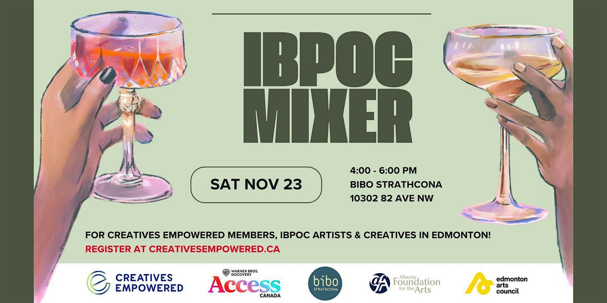 IBPOC MIXER IN YEG!