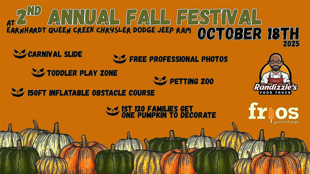 Earnhardt Queen Creek Chrysler Dodge Jeep RAM 2nd Annual Fall Festival