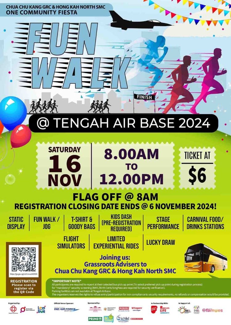 Chua Chu Kang GRC & Hong Kah North SMC Fun Walk