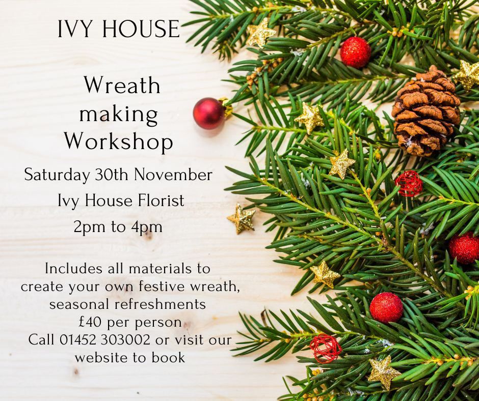 Christmas Door Wreath Making Workshop